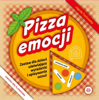 Okładka książki Pizza emocji zestaw dla dzieci ułatwiający wyrażanie i opisywanie uczuć