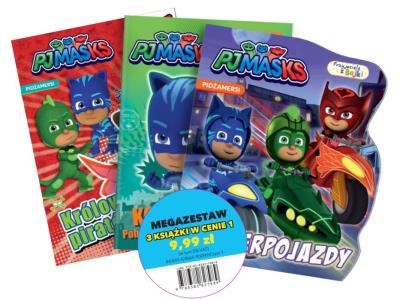 Okładka książki PJ Masks. Megazestaw