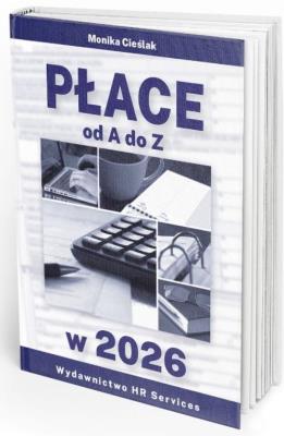 Okładka książki Płace od A do Z w 2026