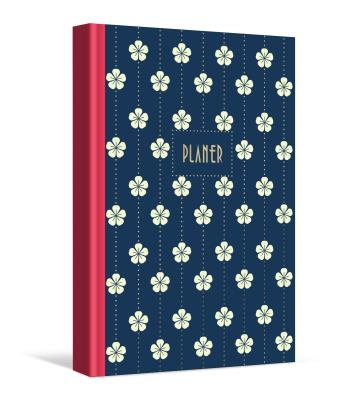 Opakowanie Planer dzienny białe kwiatki