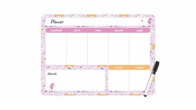 Planer magnetyczny 35x25 tygodniowy z nadrukiem puppies. Wydawca: biurfol. SmakLiter.pl Opakowanie Planer magnetyczny 35x25 tygodniowy z nadrukiem puppies