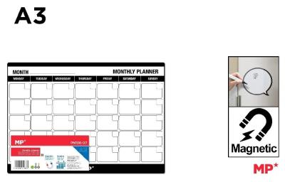 Opakowanie Planer magnetyczny A3 miesięczny