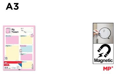 Opakowanie Planer magnetyczny A3 osobisty miesięczny