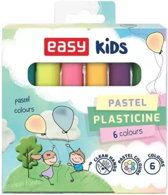 Opakowanie Plastelina COL-006-P 6 kolorów EASY
