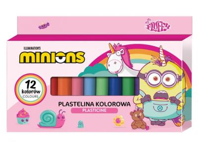 Opakowanie Plastelina Minionki 12 kolorów