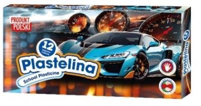 Opakowanie Plastelina szkolna Samochody 12 kol. ASTRA