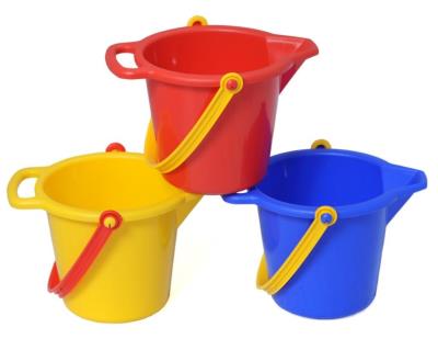 Opakowanie PLASTO Wiaderko z dzióbkiem 3 kolory do wyboru 21cm