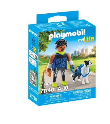 Opakowanie Playmobil Biegacz z border collie 71740
