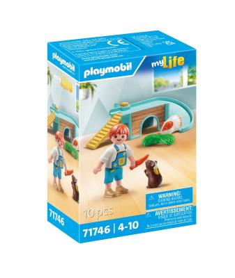 Opakowanie Playmobil Chłopiec ze świnką morską 71746