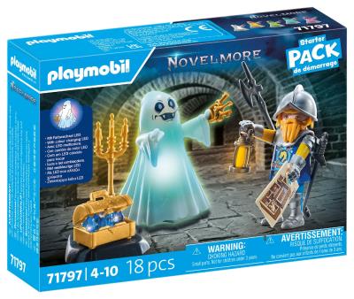Opakowanie Playmobil Duch i rycerz Novelmore 71797