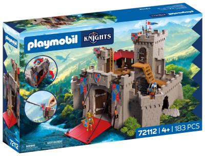 Opakowanie Playmobil Duży zamek rycerzy herbu Lew 72112