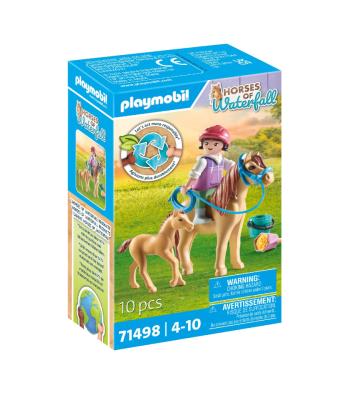 Opakowanie Playmobil Dziecko z kucykiem i źrebakiem 71498