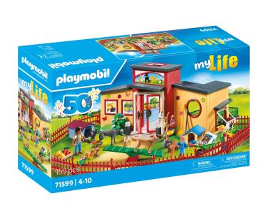 Opakowanie Playmobil Hotel dla zwierząt Łapka 71599