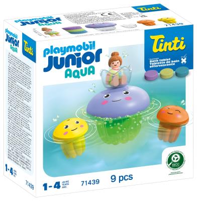 Opakowanie Playmobil JUNIOR & Tinti Rodzina kolorowych meduz 71439