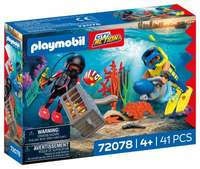 Opakowanie Playmobil Nurek policyjny ze skarbem 72078