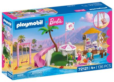 Opakowanie Playmobil PLAYMOBIL Barbie Kawiarnia na plaży 72121