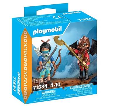 Opakowanie Playmobil  Pojedynek Novelmore kontra Burnham 71884