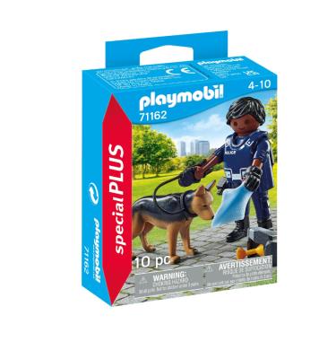 Opakowanie Playmobil Policjant z psem tropiącym 71162