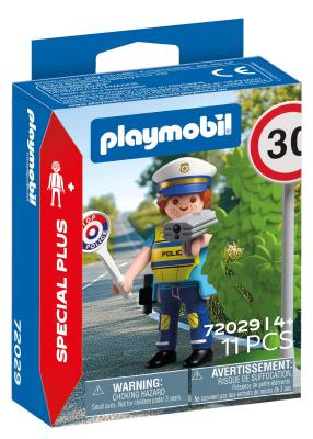 Opakowanie Playmobil Policjant z radarem do pomiaru prędkości 72029