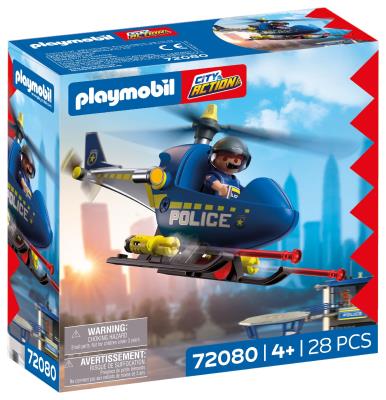 Opakowanie Playmobil Policyjny helikopter z radarem 72080