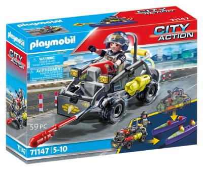 Opakowanie Playmobil Quad terenowy jednostki specjalnej 71147
