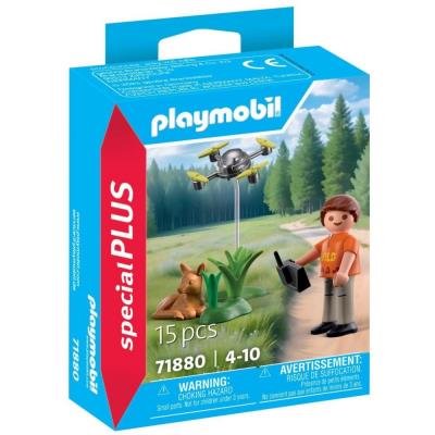 Opakowanie Playmobil Ratowanie sarenki za pomocą dronu 71880