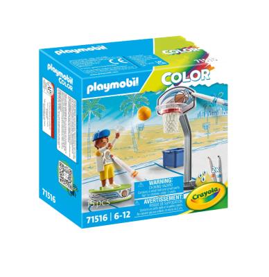 Opakowanie Playmobil Skater z piłką do koszykówki 71516