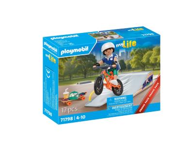 Opakowanie Playmobil Skater z rampą 71798