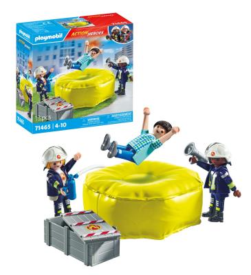 Opakowanie Playmobil Strażacy z poduszką powietrzną 71465