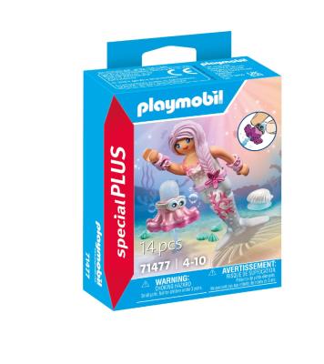 Opakowanie Playmobil Syrenka z ośmiornicą pryskającą wodą 71477