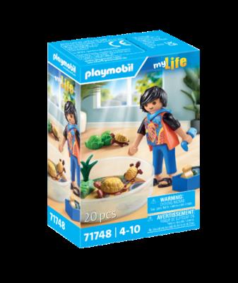 Opakowanie Playmobil Terrarium z żółwiami 71748