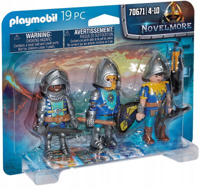 Opakowanie Playmobil Trzech Rycerzy Novelmore 70671