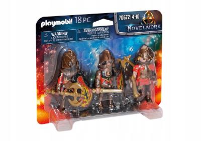 Opakowanie Playmobil Trzech Wojowników Burnham 70672