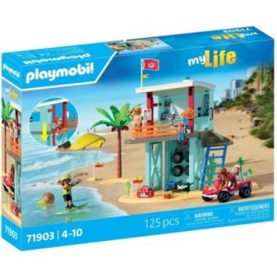 Opakowanie Playmobil Wieża ratownicza i plażowy samochód buggy 71903
