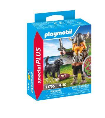 Opakowanie Playmobil Wiking z psem stróżującym 71755