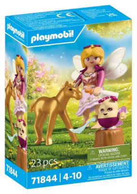 Opakowanie Playmobil Złoty źrebak z wróżką 71844