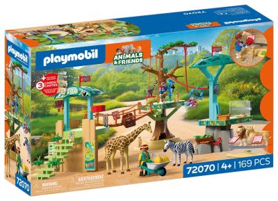Opakowanie Playmobil Zoo Park wspinaczkowy w dziczy 72070