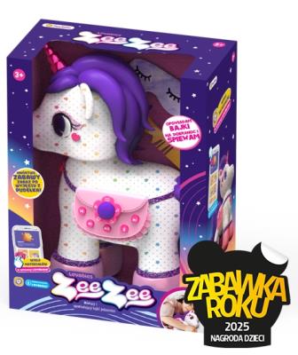 Opakowanie Playshifu Interaktywny jednorożec ZeeZee