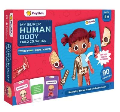 Playshifu My Super Human Body. Wydawca: Dante. SmakLiter.pl Opakowanie Playshifu My Super Human Body