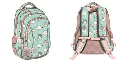 Plecak 3 komorowy BP26 Charming Cats. Wydawca: ST-MAJEWSKI. SmakLiter.pl Opakowanie Plecak 3 komorowy BP26 Charming Cats