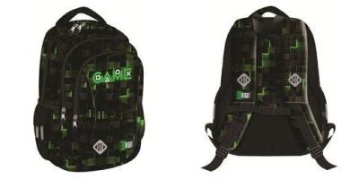 Plecak 3 komorowy BP26 Green Game. Wydawca: ST-MAJEWSKI. SmakLiter.pl Opakowanie Plecak 3 komorowy BP26 Green Game