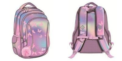 Opakowanie Plecak 3 komorowy BP26 Pink Butterflies