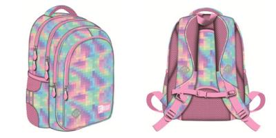 Plecak 4 komorowy BP58 Pastel Pixels. Wydawca: ST-MAJEWSKI. SmakLiter.pl Opakowanie Plecak 4 komorowy BP58 Pastel Pixels