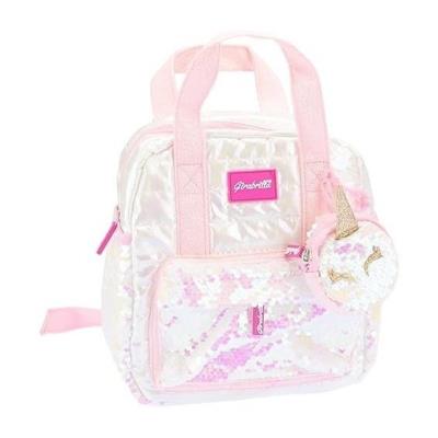 Opakowanie Plecak mini puff z portfelem biały