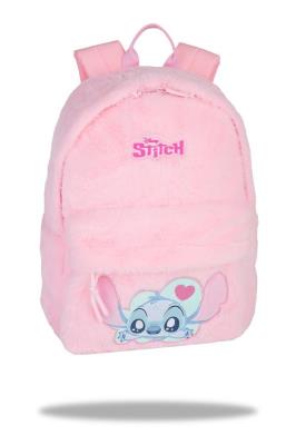 Plecak młodzieżowy Disney Fluffy  Stitch pink. Wydawca: Patio. SmakLiter.pl Opakowanie Plecak młodzieżowy Disney Fluffy  Stitch pink