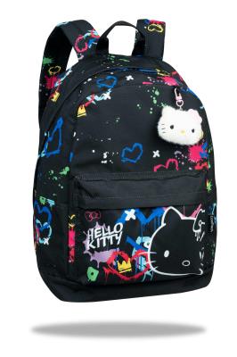 Opakowanie Plecak młodzieżowy Hello Kitty Cross Black Neon