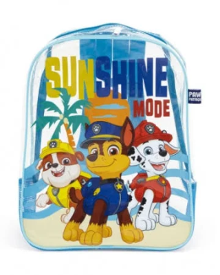 Plecak przezroczysty Psi Patrol. Wydawca: Kids Euroswan. SmakLiter.pl Opakowanie Plecak przezroczysty Psi Patrol