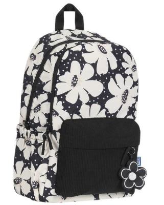 Plecak szkolny Bloom czarny OXFORD. Wydawca: Oxford. SmakLiter.pl Opakowanie Plecak szkolny Bloom czarny OXFORD