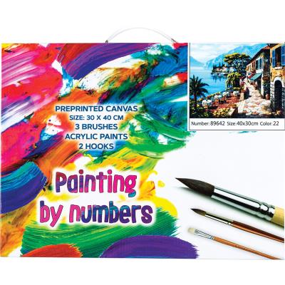 Opakowanie Płótno malarskie ze szkicem do pomalowania 30x40 CM 89642 CENTRUM