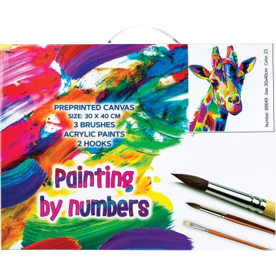 Opakowanie Płótno malarskie ze szkicem do pomalowania 30x40 CM 89649 CENTRUM